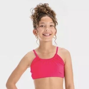 Girls' Bikini Top- NWT Art Class